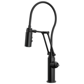 Brizo Odin(R): Articulating Kitchen Faucet - Less Handle