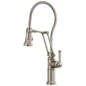 Brizo Artesso(R): Articulating Faucet With Finished Hose
