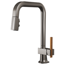 Brizo Frank Lloyd Wright(R): Pull-Down Kitchen Faucet with Square Spout - Less Handle