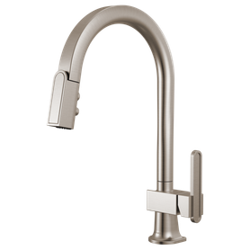 Brizo Frank Lloyd Wright(R): Pull-Down Kitchen Faucet with Arc Spout - Less Handle