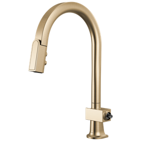 Brizo Frank Lloyd Wright(R): Pull-Down Kitchen Faucet with Arc Spout - Less Handle