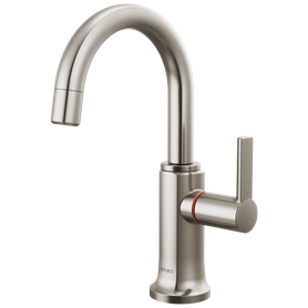 Brizo Kintsu(R): Instant Hot Faucet with Arc Spout