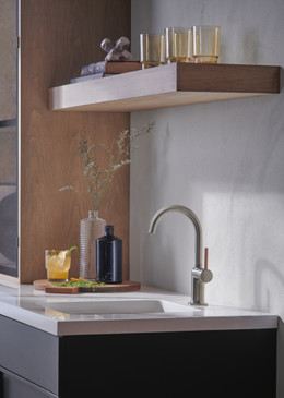 Brizo Odin(R): Bar Faucet with Arc Spout - Less Handle