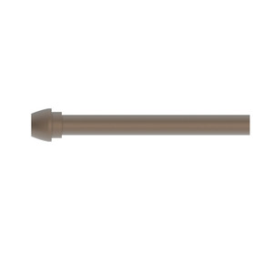 Newport Brass Brasstech: 3/8" x 20" Rigid Supply Tube, Bull nose
