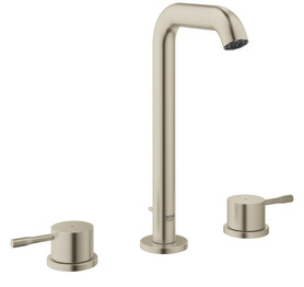 Grohe 20431ENA Essence L-Size Bathroom Faucet with Fixed Spout In Brushed Nickel