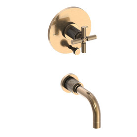 Newport Brass Kimbell: Balanced Pressure Tub &amp; Shower Diverter Plate with Handle