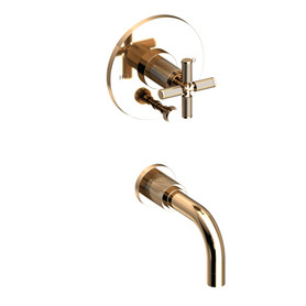 Newport Brass Kimbell: Balanced Pressure Tub &amp; Shower Diverter Plate with Handle