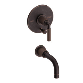 Newport Brass Kimbell: Balanced Pressure Tub &amp; Shower Diverter Plate with Handle