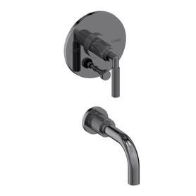 Newport Brass Kimbell: Balanced Pressure Tub &amp; Shower Diverter Plate with Handle