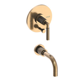 Newport Brass Kimbell: Balanced Pressure Tub &amp; Shower Diverter Plate with Handle