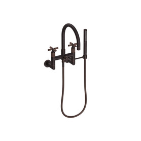 Newport Brass Kimbell: Exposed Tub &amp; Hand Shower Set - Wall Mount