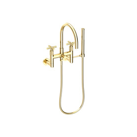 Newport Brass Kimbell: Exposed Tub &amp; Hand Shower Set - Wall Mount