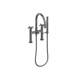 Newport Brass Kimbell: Exposed Tub &amp; Hand Shower Set - Deck Mount