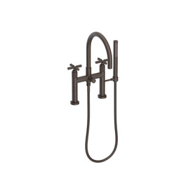 Newport Brass Kimbell: Exposed Tub &amp; Hand Shower Set - Deck Mount