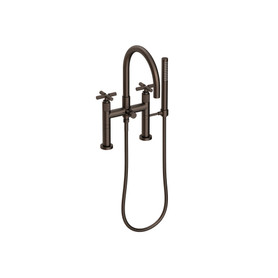 Newport Brass Kimbell: Exposed Tub &amp; Hand Shower Set - Deck Mount