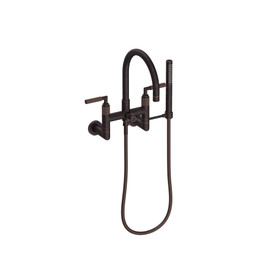 Newport Brass Kimbell: Exposed Tub &amp; Hand Shower Set - Wall Mount