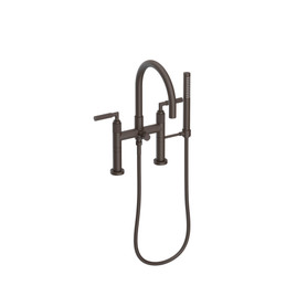 Newport Brass Kimbell: Exposed Tub &amp; Hand Shower Set - Deck Mount