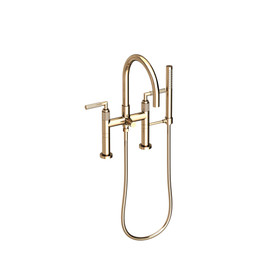 Newport Brass Kimbell: Exposed Tub &amp; Hand Shower Set - Deck Mount