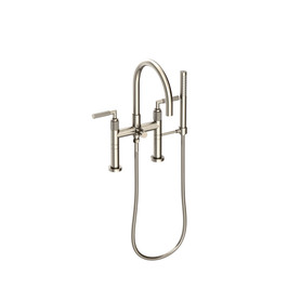 Newport Brass Kimbell: Exposed Tub &amp; Hand Shower Set - Deck Mount