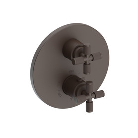 Newport Brass Kimbell: 1/2" Round Thermostatic Trim Plate with Handle
