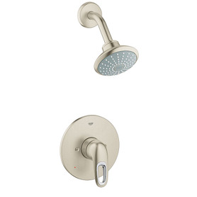 Grohe 35060EN3 Eurostyle Pressure Balance Valve Bathtub/Shower Combo Faucet in Brushed Nickel