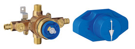 Universal Pressure Balance Rough-In valve in StarLight Chrome