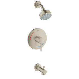 Bathtub/Shower Combo Faucet in Brushed Nickel