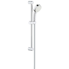 2757820E New Tempesta Cosmopolitan 100 2-Sprays Shower Rail Set in StarLight Chrome