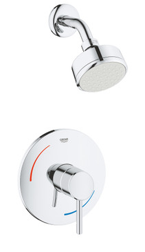 Grohe 3507510A Concetto Shower Combination In StarLight Chrome