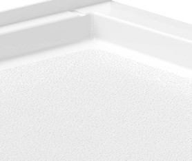 30 x 60 Veritek Alcove Shower Pan with Right Hand Drain in White