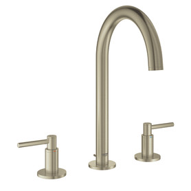 Lever Handles in Brushed Nickel