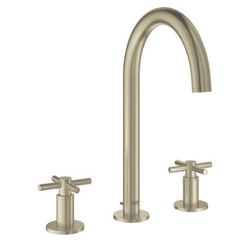 Cross Handles in Brushed Nickel