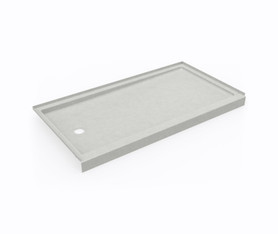 32 x 60 Swanstone(R) Alcove Shower Pan with Right Hand Drain Birch