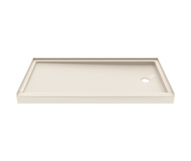 32 x 60 Swanstone(R) Alcove Shower Pan with Right Hand Drain Mountain Mist