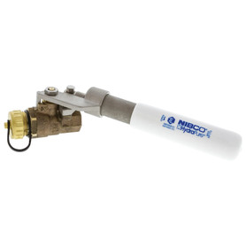 T58566LFSR 2 in. Two-Piece Bronze Ball Valve - Lead Free - Full Port, Stainless Steel Trim, Threaded, Spring Return Handle