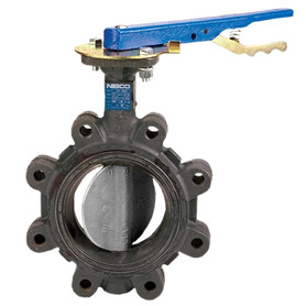 LD-2222-5 12 in. Butterfly Valve - Ductile Iron, Lug Type, 200 PSI