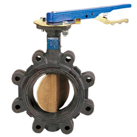 LD-2122-3 5 in. Butterfly Valve - Ductile Iron, Lug Type, 200 PSI