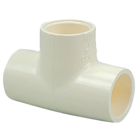 4711 1 in. x 1 in. x 1/2 in. Tee Slip x Slip x Slip - CPVC-CTS
