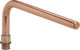 Viega PureFlow Press 90° stub-out, brazed copper, P: 1; FTG (CTS): 1