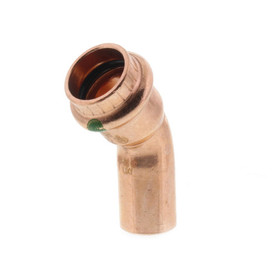 Viega ProPress 45° street elbow, copper