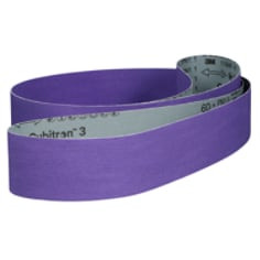 3M™ Cubitron™ 3 Cloth Belt 1184F, 60+ YF-weight, 3 in x 138 in, Film-lok, Single-flex