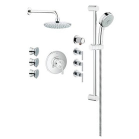 Timeless Thermostat Custom Shower Kit