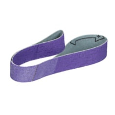 3M™ Cubitron™ 3 Cloth Belt 1184F, 60+ YF-weight, 3/4 in x 18 in, Fabri-lok, Single-flex, Scallop B
