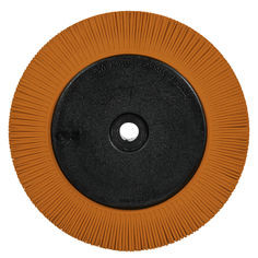 Scotch-Brite™ Precision Radial Bristle Brush, PN-RB, 80+, 8 in x 1 in x 1-1/4 in, Type S, with Flange, 2 ea/Case