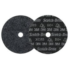Scotch-Brite™ Precision Heavy Duty Surface Conditioning Disc, HD-DH, Extra Coarse 80+, 7 in x 7/8 in, 25 ea/Case