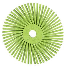 Scotch-Brite™ Precision Radial Bristle Brush, PN-RB, 50+, 3 in x 3/8 in, Type A, 10/Carton, 40 ea/Case