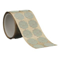 3M™ Finesse-it™ PSA Film Disc Roll 468LA, A3 3MIL, 1-3/8 in x NH, Scallop, Die 143S, 500 Discs/Roll, 4 Rolls/Case