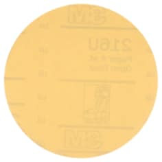 3M™ Hookit™ Gold Abrasive Disc Body Grade Sample Pack 39250, 80/180/320, 6 in, 6 Discs/Pack, 100 Packs/Case