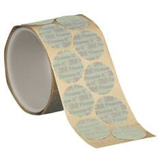 3M™ Finesse-it™ PSA Film Disc Roll 468LA, A5 3MIL, 1-1/4 in x NH, Die 125C, 500 Discs/Roll, 4 Rolls/Case