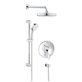 Shower Set with Tempesta 210 in StarLight Chrome